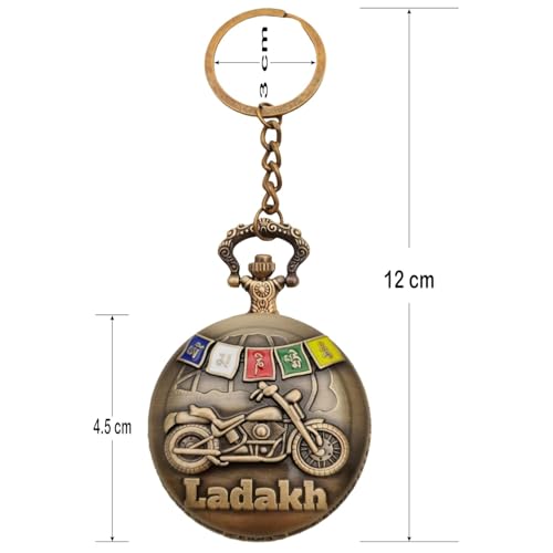 Image of Antique Bronze Pocket Premium Vintage Theme Metallic Home Key Chain & Key Rings | Best Gift for Men, Woman, Boys & Girls on their Special Occassions