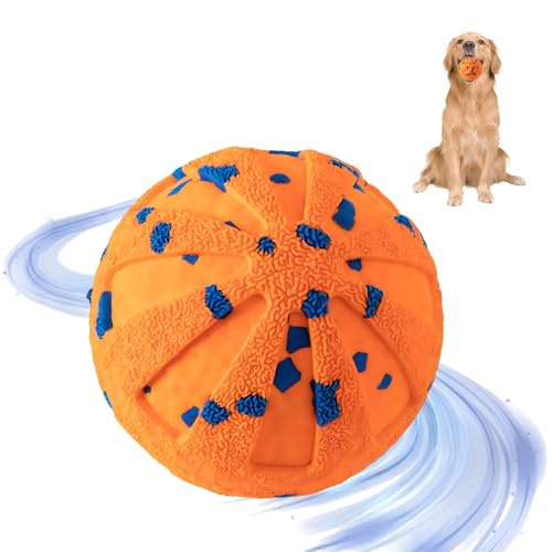 Interactive Dog Ball Toy for Medium Large Dogs, Durable E-TPU