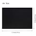 12PCS Black Adhesive Craft Felt Fabric Sheets,8.3 by 11.8 Inch,A4 Size Fabric Sticky Back Sheet for Art Crafts Making,Jewelry Box Liner,Waterproof Furniture Protector