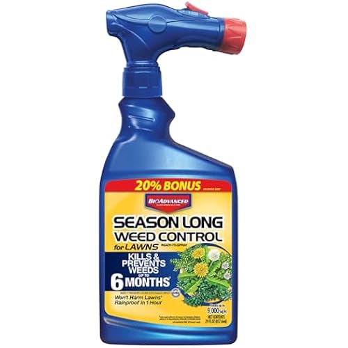BioAdvanced Season Long Weed Control For Lawns, Ready-to-Spray, 29 oz, 9,000 Sq Ft