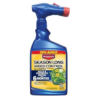 BioAdvanced Season Long Weed Control for Lawns, Ready-to-Spray, 29 oz