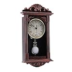 jomparis Pendulum Wall Clock Gifts for Dad,Dad Gifts for Christmas Retro Quartz Decorative Battery Operated Wall Clock for Living Room, Office, Home Decor(16 Inch, Bronze) - Image 3