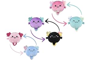 Reversible Axolotl: A Trio of Flippy Cuteness!