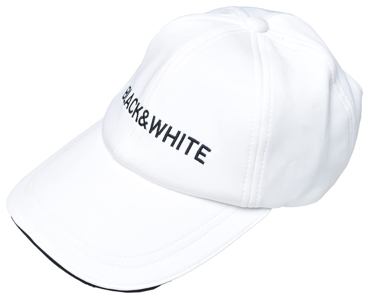 Amazon.co.jp: キャップ レディース ブラック＆ホワイト ホワイト