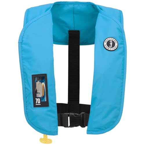 Mustang Survival MIT 70 Manual Inflatable PFD Azure Blue