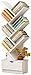 WXJLYZRCXK Bücherregal Bücherregal - Baumregale Studentenlagerregal Kinder Bücherregal Arbeitszimmer Schlafzimmer Mehrstöckiges Boden Bücherregal,Ein