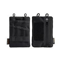 VIPERADE VE11 Gereedschapstas Nylon - EDC Organizer Met 9 Vakken, DIY Patch Gebied, Zwart