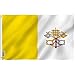 Anley Fly Breeze 3x5 Foot Vatican Flag - Vivid Color and UV Fade Resistant - Canvas Header and Double Stitched - State of Vatican City Flags Polyester with Brass Grommets 3 X 5 Ft
