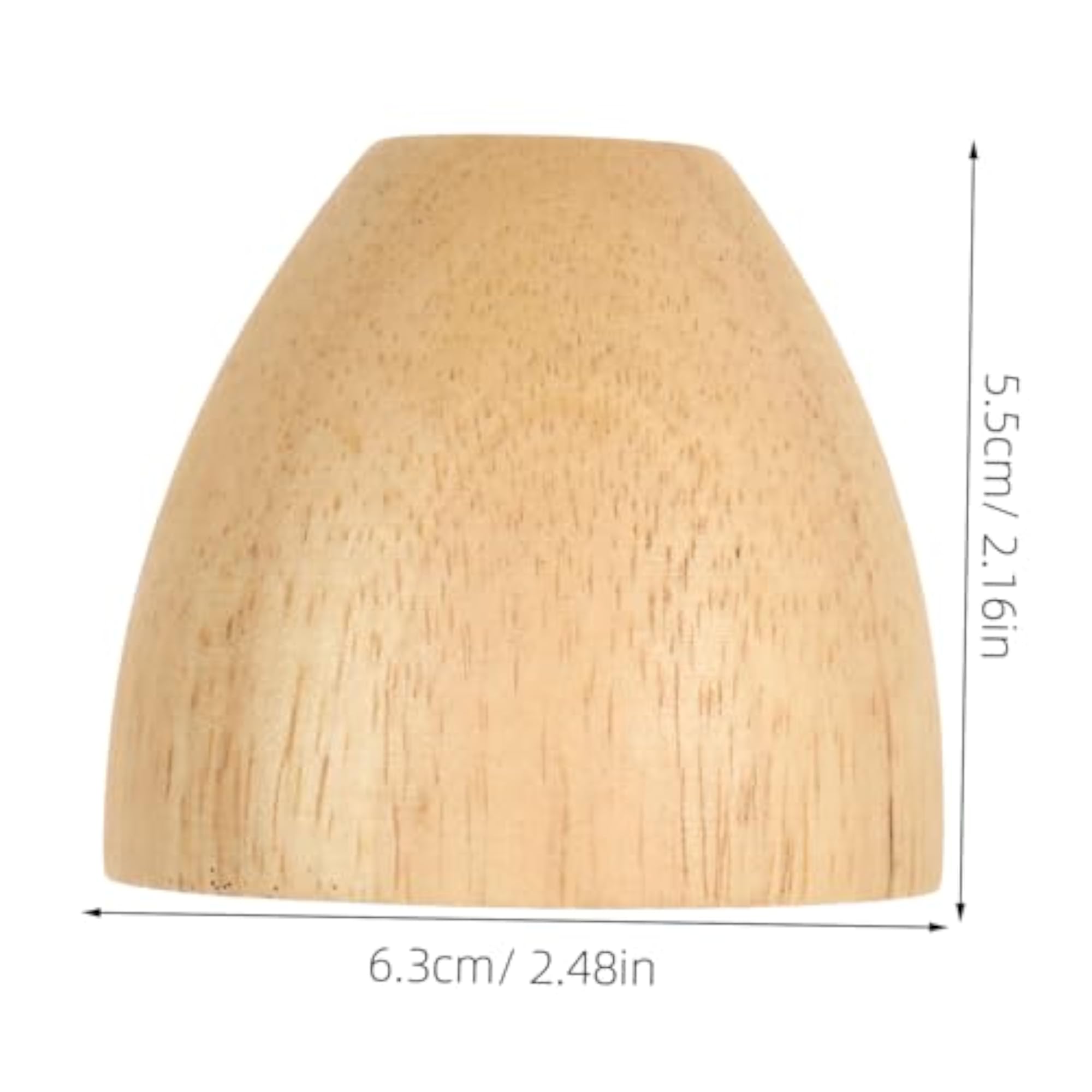 Solid Wood Lamp Cup Replacement Finial Decoration