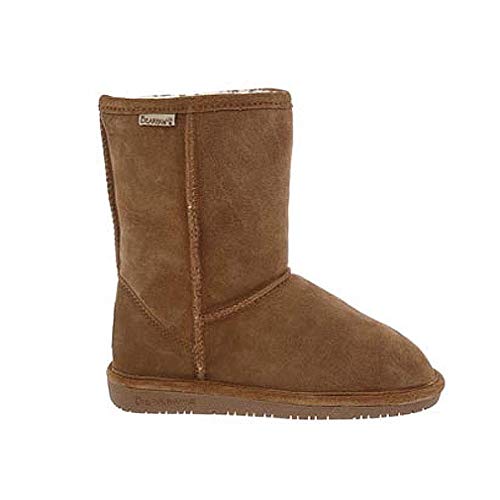 [BEARPAW] ベアパウ ムートンブーツ レディース Emma S Lite 8" ミドル丈 【608LW】 (US6(23cm), Hickory)