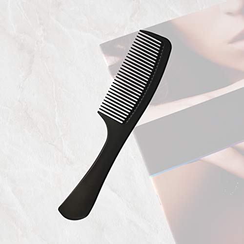 Foto von TONGTLETECH Haarkamm aus Kohlenstofffaser, hitzebeständig, antistatisch - Perfekt für alle Haartypen