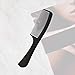 Hair Comb - a Professional Black Carbon Fibre Detangling Combs by Tongtletech, Barber Styling Comb Hairdressing Hairbrush Heat Resistant Anti-static Handgrip Combs for Long, Wet or Curly Hair