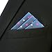 S&W SHLAX&WING Men's Pocket Square Floral Blue Pink Handkerchief for Party