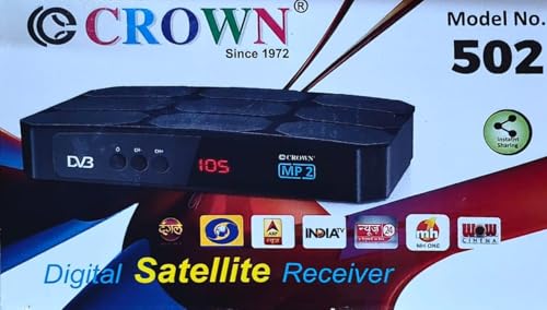 Image of Free to Air Tv Set Top Box-No Extra Cost, 200+TV & Radio Channels Life time Free of Cost- MPEG-2 with Standard Definition Watch TV-Movie-Music-Photo (Dish Antenna Required)
