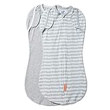 SwaddleMe Arms Free Convertible Pod – Size Large, 3-6 Months, 2-Pack (Marker Magic )