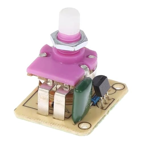 Miniatura 6 de Techzoco Potenciómetro Regulador De Luz Con Interruptor, Dimmer Led, Interruptor Regulador Intensidad, Atenuador De Luz, Apto Para 60w, 230 Voltios, Conexión Por Soldadura, Pvc, Negro