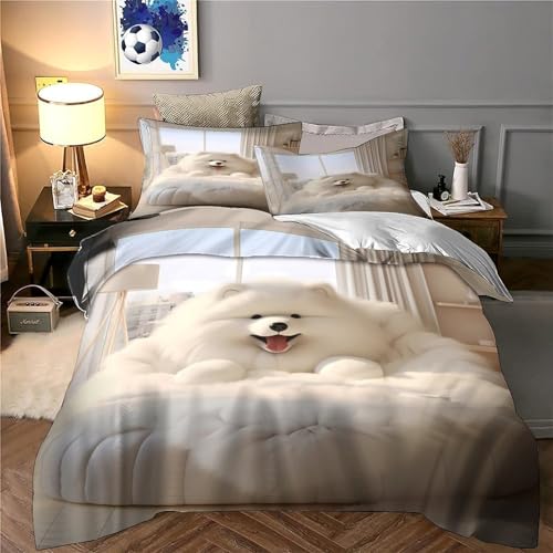 Housse de couette ultra douce effet microfibre premium 3D - 6