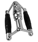 TUNTURI Home Gym Grip Bar - Chrome/Chrome, One Size