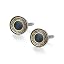1 Pair Navy Blue Star Cufflinks