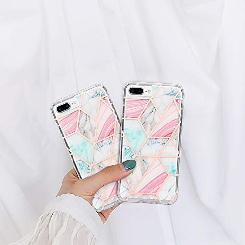 Imikoko Custodia in Marmo per iPhone 8 Plus