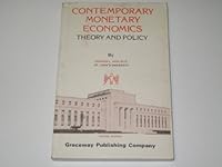 Contemporary Monetary Economics Theory and Policy 0932126022 Book Cover