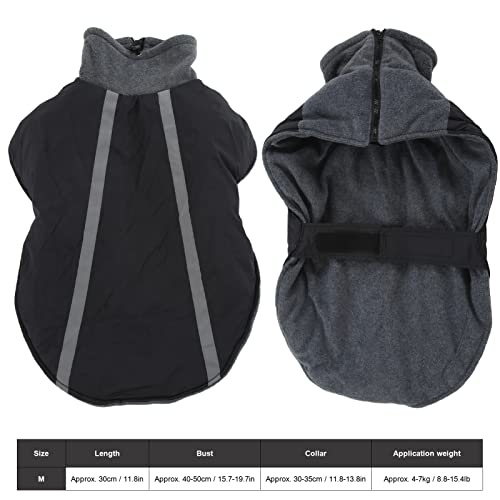 Naroote Capa de chuva de inverno para cães, casaco impermeável seguro para cães pequenos, médios e g