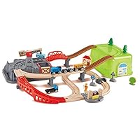 Hape Railway Bucket-Builder Toy Set (E3764)