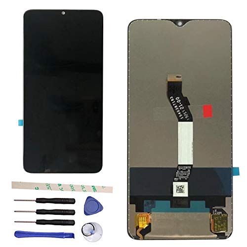 Draxlgon LCD Screen Replacement for Xiaomi Redmi Note 8 Pro M1906G7I M1906G7T M1906G7G M1906G7E 6.53inch Display Digitizer Touch Screen Glass Panel Assembly (Black no Frame)