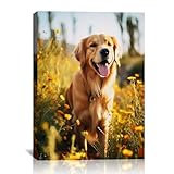 Custom Canvas Prints with Your Photos Customized Photo Canvas Personalized Canvas Picture Frame Wall Art Christmas Birthday Gifts for Dog Pet Baby Mom Dad Man Women Couple Boyfriend Girlfriend Family