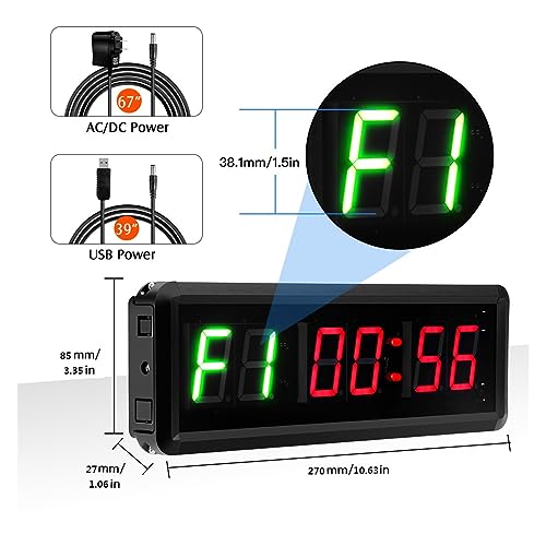 Chronomètre LED de Sport Programmable pour Structurer vos Séances