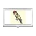 Yellow Feather Parrot Bird Business Card Holder Case Pocket Box Wallet