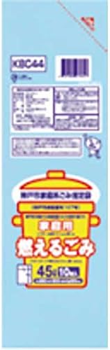 神戸市 燃える30L10枚入半透明空色 KBC34 【（60袋×5ケース）合計300袋セット】 38-601 top1-ds-172