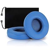 Beats Solo 2 3 Earpad Replacement,Cypher.V Ear Cushion Pads Compatible with Solo 2.0 3.0 Wireless Headphones by Dr. DRE 1 Pair (Blue)