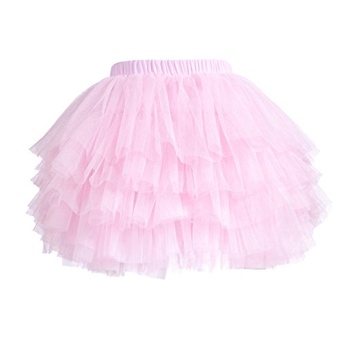 Image of Baby Girls' Tutu Skirt Toddler 6 Layered Tulle Tutus 1-8T