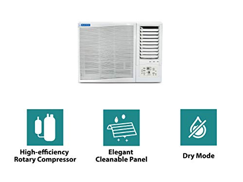 Image of Blue Star 1 Ton 3 Star Window AC (Copper, 2018 Model, 3WAE121YDF, White)