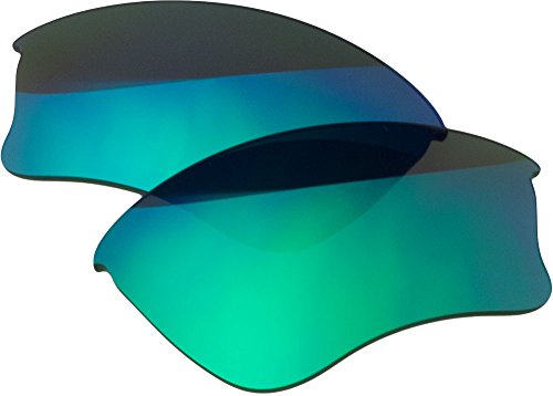 ZEROブランド オークリー HALF JACKET XLJ用交換レンズ GREEN MIRROR