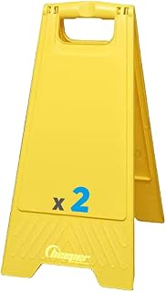 Beeper - Chevalet Balise de signalisation pliable Lots - Lot de 2, Sticker - Nu