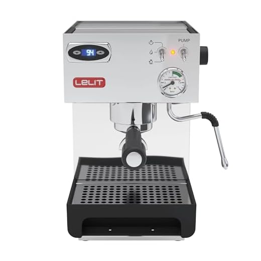 LELIT, Anna PL41TEM, Prosumer-Kaffeemaschine mit PID Display, Silber