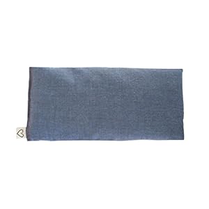 Peacegoods Scented Lavender Eye Pillow – 4 x 8.5 Soft & Soothing Cotton – Weighted Warming use for Yoga Massage Sleep Relaxation – Naturally Calming Colors – Made in USA – purple lilac