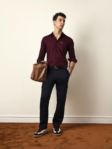 Image of THE BEAR HOUSE Men's Casual Shirt Modern Fit Everyday Wear