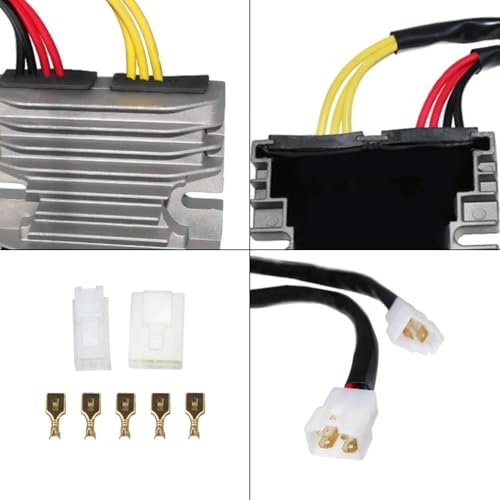 OTBEHUWJ Interrupteur Moto Régulateur Tension Redresseur pour Moto pour Ducati 749 999 1098 1198 848 pour Super Bike pour Street pour Fighter – vue 2