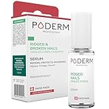PODERM – 100% Natural Nail Repair - Revitalizes Damaged, Split and Broken Nails with Hydrating & Exfoliating Formula – Effective Nail care : Also Acts as a Nail Strengthener for Damaged Nails – Swiss Made