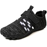 Picture of Kids Barefoot Shoes Boys Girls Footwear Toddler Wide Toe Box Hiking Zero Drop Sole Minimalist Sneakers Water Shoes Lightweight Breathable Slip On Running Tennis for Indoor Outdoor Little Big Kid