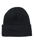 KingSize Men's Big & Tall Extra-Large Beanie - Big - 3XL/4X, Black