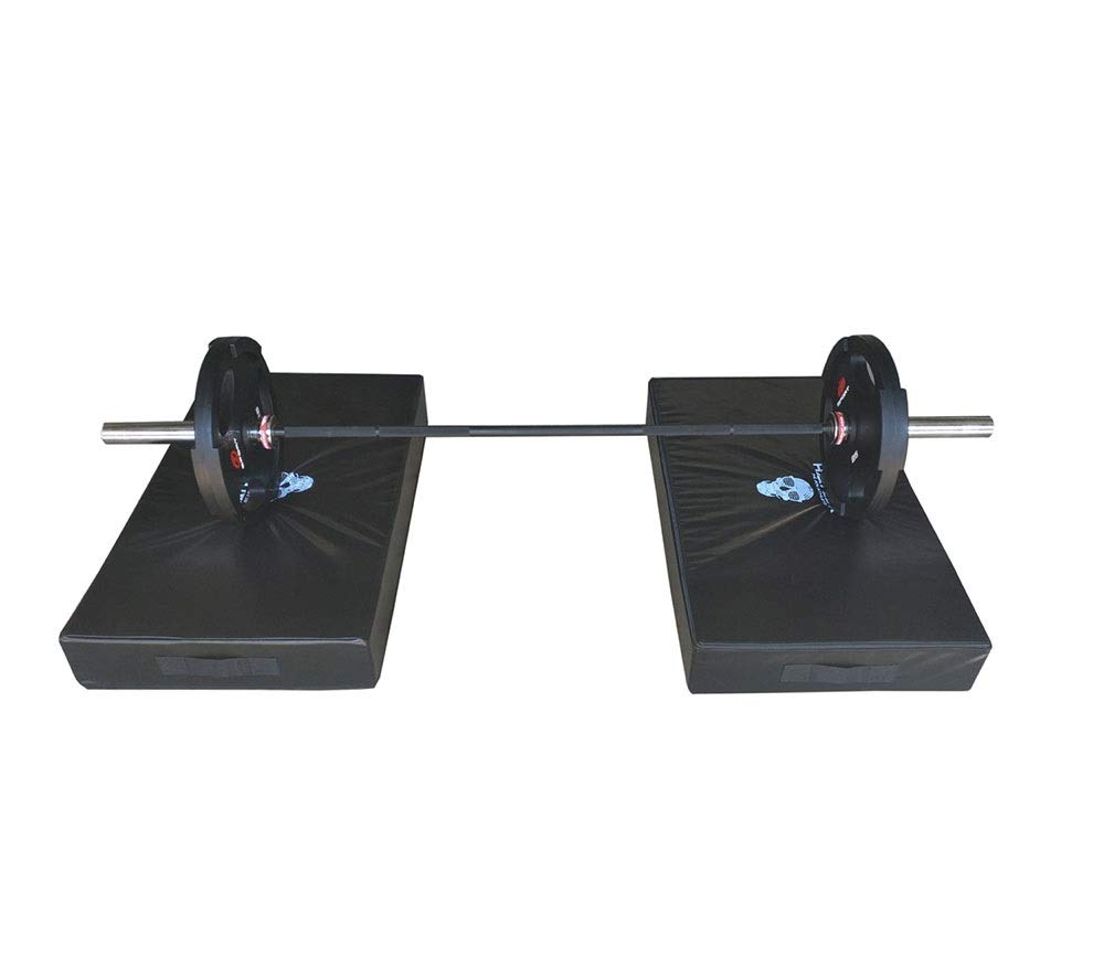 CKIDS Weightlifting Silencer Drop Pads Barbell Drop Pads Shock Absorber Mats for Barbell-Dropping Workouts at Home Gym