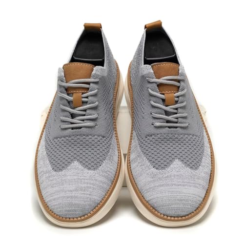 Image of Men's Oxfords Lace-Up Lightweight Casual Walking Shoes Dress Shoes Fashion Sneakers