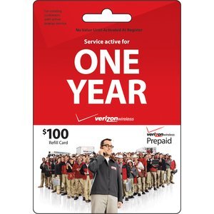 Verizon $100 ToGo Prepaid Refill Card (mail delivery) Verizon $100 ToGo Prepaid Refill Card (mail delivery)