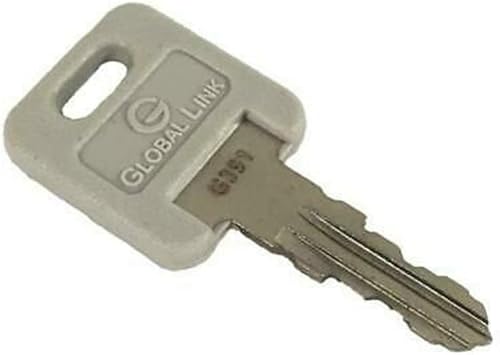 Thetford Reemplazo genérico RV Camper G391 Key Global Link, Fastec, Bauer, Lippert Components RV Cerraduras de puerta de equipaje estándar PN 94155 disponible en Yaxa Peru