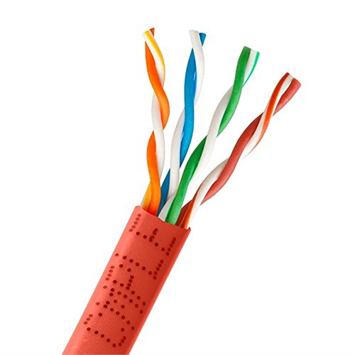 Cmple - Cat-5E �o���N�P�[�u�� 350MHz UTP 24AWG ���� CMR ��i 1000�t�B�[�g ���b�h