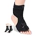 Produktbild Haofy Plantarfasziitis Nachtschiene und KompressionSocken, Orthese Fußschiene Night Splint für Plantarfasziitis Schmerzlinderung, Dorsale Schiene Orthopädische Stützbandage Fußorthese für Herren Damen